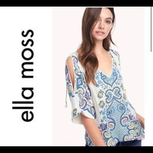 Ella Moss Lover Paisley Tunic Top